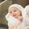 Ribgebreide babymuts