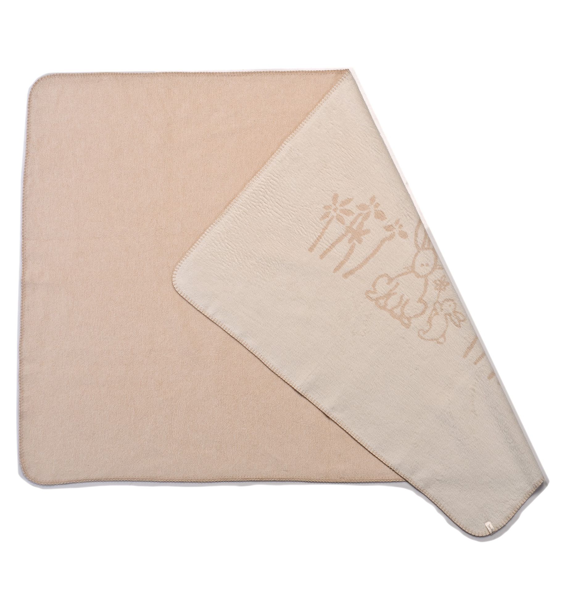 Blanket with Bunnies 100 Organic Blanket NaturaPura
