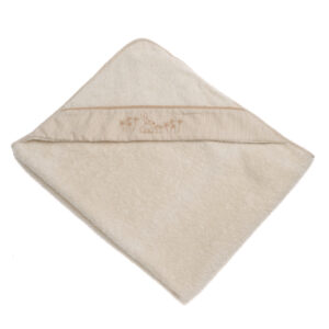Serviette de bain à capuche Petits lapins