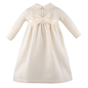 Robe de nouveau-né avec nœud