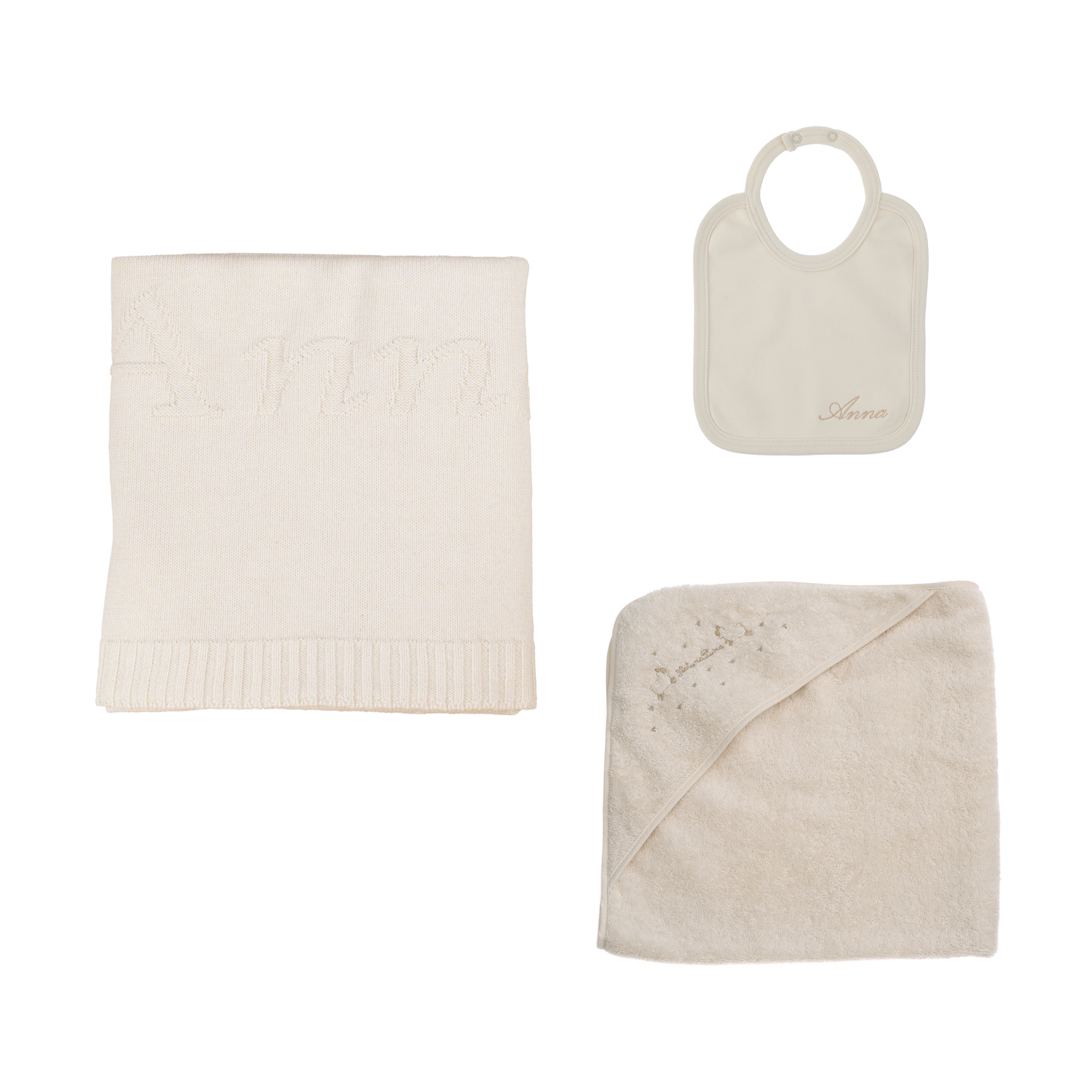 10-piece Personalized Newborn Set - GOLD Kit - Image 4